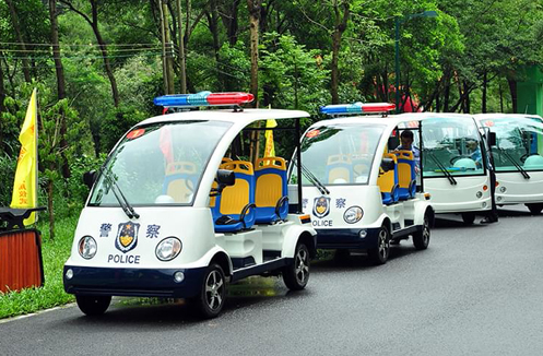 小型電気法執行パトカー、カスタマイズへようこそ